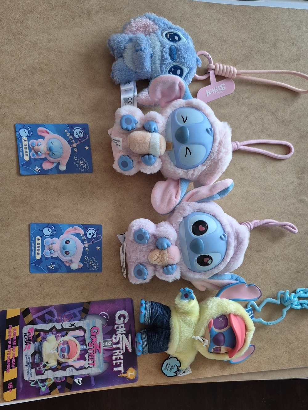Stitch Plush Pendants